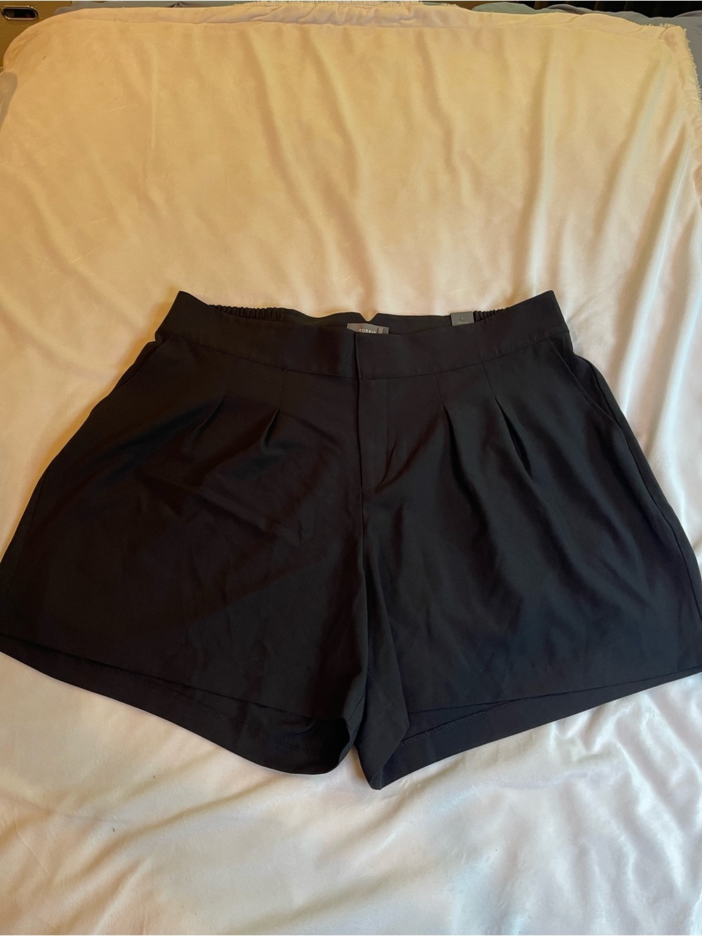 Torrid Wide Leg Studio Crepe Short | Size‎ 20 | NWT | Deep Black